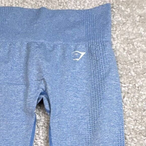 Gymshark Vital Seamless Legging Blue Marled - Picture 5 of 9